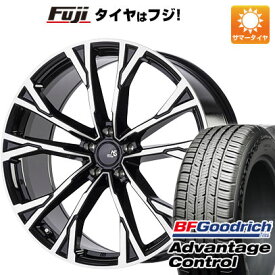 【新品国産5穴114.3車】 夏タイヤ ホイール4本セット 235/55R19 BFグッドリッチ(フジ専売) アドバンテージ コントロール アウトストラーダ エクシオン 19インチ(送料無料)