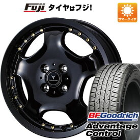 【新品国産5穴114.3車】 夏タイヤ ホイール4本セット 235/55R18 BFグッドリッチ(フジ専売) アドバンテージ コントロール ウェッズ ノヴァリス アセット D1 18インチ(送料無料)