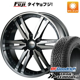 【新品国産6穴139.7車】 夏タイヤ ホイール4本セット 285/45R22 BFグッドリッチ トレールテレーンT/A ORBL エムズスピード FORGEDデザイン 859 22インチ(送料無料)