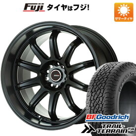 【新品国産5穴114.3車】 夏タイヤ ホイール4本セット 225/60R18 BFグッドリッチ トレールテレーンT/A ORBL ゴジゲン ファイヤーボールダブルアール 18インチ(送料無料)