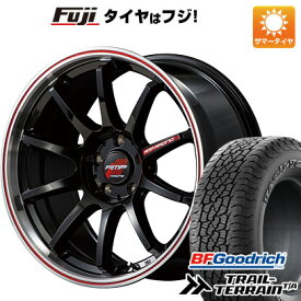 【新品国産5穴114.3車】 夏タイヤ ホイール4本セット 225/60R18 BFグッドリッチ トレールテレーンT/A ORBL MID RMP レーシング R10 18インチ(送料無料)