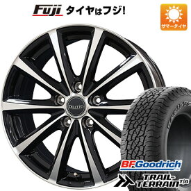 【新品国産5穴114.3車】 夏タイヤ ホイール4本セット 225/60R18 BFグッドリッチ トレールテレーンT/A ORBL コスミック ディレット M10 ブラックポリッシュ 18インチ(送料無料)