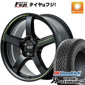 【新品国産5穴114.3車】 夏タイヤ ホイール4本セット 225/60R18 BFグッドリッチ トレールテレーンT/A ORBL MID RMP レーシング R50 タイプS 18インチ(送料無料)