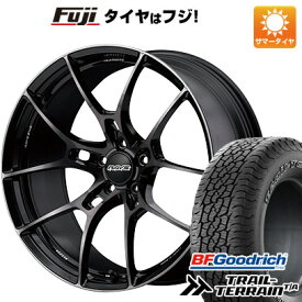 【新品国産5穴114.3車】 夏タイヤ ホイール4本セット 225/55R18 BFグッドリッチ トレールテレーンT/A ORBL レイズ ボルクレーシング G025 LTD 18インチ(送料無料)