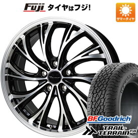 【新品国産5穴114.3車】 夏タイヤ ホイール4本セット 225/60R18 BFグッドリッチ トレールテレーンT/A ORBL ホットスタッフ プレシャス HS-2 18インチ(送料無料)