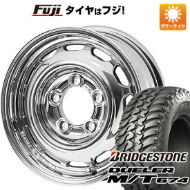 【新品】ジムニー 夏タイヤ ホイール4本セット 185/85R16 ブリヂストン デューラー M/T674 アピオ ワイルドボア ベンチュラ 16インチ(送料無料)