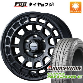 【新品 軽自動車】N-BOX タント スペーシア 夏タイヤ ホイール4本セット 155/65R14 ブリヂストン エコピア NH200 C ウェッズ ウェッズアドベンチャー マッドヴァンス X タイプF 14インチ(送料無料)