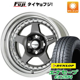 【新品国産4穴100車】 夏タイヤ ホイール4本セット 175/65R14 ダンロップ エナセーブ EC204 ワーク マイスター CR01 14インチ(送料無料)