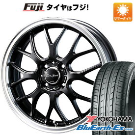 【新品 軽自動車】タフト ソリオ 夏タイヤ ホイール4本セット 165/65R15 ヨコハマ ブルーアース ES32 ブレスト ユーロスポーツ タイプ805 セミグロスブラック 15インチ(送料無料)