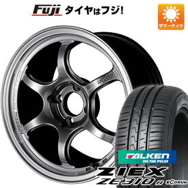 【新品国産4穴100車】 夏タイヤ ホイール4本セット 195/55R16 ファルケン ジークス ZE310R エコラン（限定） ヨコハマ アドバンレーシング RG-DII 16インチ(送料無料)