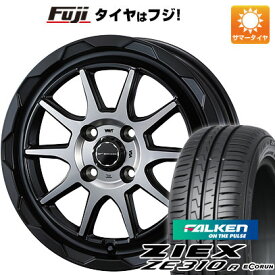 【新品国産4穴100車】 夏タイヤ ホイール4本セット 195/50R16 ファルケン ジークス ZE310R エコラン（限定） ウェッズ マッドヴァンス 06 16インチ(送料無料)