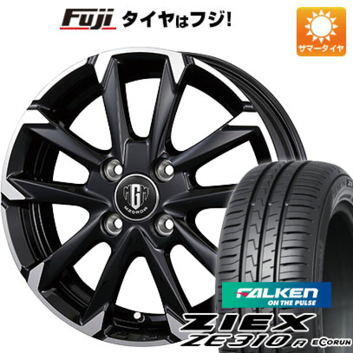 楽天市場】【新品国産車用4穴100】 夏タイヤ ホイール4本セット 185 