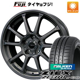 【新品国産5穴114.3車】 夏タイヤ ホイール4本セット 225/65R17 ファルケン ジークス ZE310R エコラン(限定) テクノピア カリテス S316 17インチ(送料無料)