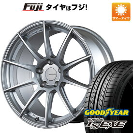 【新品国産5穴100車】 夏タイヤ ホイール4本セット 205/50R17 グッドイヤー イーグル エルエス エグゼ(限定) ブリヂストン ポテンザ SW010 17インチ(送料無料)