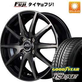 【新品国産4穴100車】 夏タイヤ ホイール4本セット 175/60R16 グッドイヤー イーグル エルエス エグゼ(限定) MID シュナイダー DR-02 16インチ(送料無料)