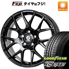 【新品国産5穴114.3車】 夏タイヤ ホイール4本セット 215/50R17 グッドイヤー イーグル エルエス エグゼ(限定) OZ SPARCO プロコルサ 17インチ(送料無料)