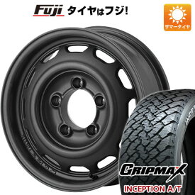 【新品】ジムニーシエラ/ジムニーノマド 夏タイヤ ホイール4本セット 215/75R15 グリップマックス インセプション A/T RWL(限定) アピオ ワイルドボア ベンチュラ 6J 15インチ(送料無料)