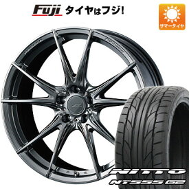 【パンク保証付】【新品国産5穴114.3車】 夏タイヤ ホイール4本セット 245/40R20 ニットー NT555 G2 ウェッズ F-ZERO FZ-2 20インチ(送料無料)