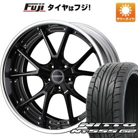 【パンク保証付】【新品国産5穴114.3車】 夏タイヤ ホイール4本セット 235/35R19 ニットー NT555 G2 ウェッズ マーベリック 905S 19インチ(送料無料)