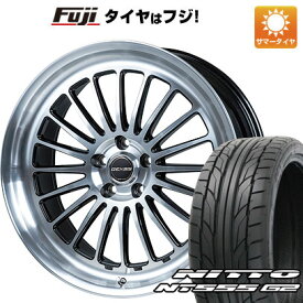 【パンク保証付き】【新品国産5穴114.3車】 夏タイヤ ホイール4本セット 215/35R19 ニットー NT555 G2 モンツァ ジェクシス GF020 19インチ(送料無料)