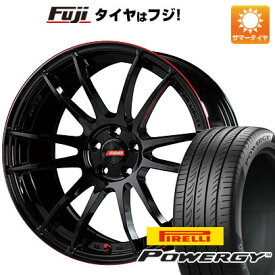 【新品国産5穴114.3車】 夏タイヤ ホイール4本セット 225/50R17 ピレリ パワジー レイズ グラムライツ 57エクストリーム REV LIMIT EDITION 17インチ(送料無料)