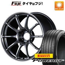 【新品国産5穴114.3車】 夏タイヤ ホイール4本セット 225/40R18 ピレリ パワジー ヨコハマ アドバンレーシング RSIII 18インチ(送料無料)