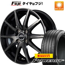 【新品国産4穴100車】 夏タイヤ ホイール4本セット 175/65R15 ピレリ パワジー MID シュナイダー DR-02 15インチ(送料無料)