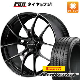 【新品国産5穴114.3車】 夏タイヤ ホイール4本セット 225/55R18 ピレリ パワジー レイズ ボルクレーシング G025 LTD 18インチ(送料無料)