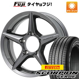 【新品】ジムニーシエラ/ジムニーノマド 夏タイヤ ホイール4本セット 215/70R16 ピレリ スコーピオン ヴェルデ アピオ ワイルドボア X2 16インチ(送料無料) サマータイヤ