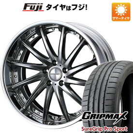 【新品国産5穴114.3車】 夏タイヤ ホイール4本セット 245/40R21 グリップマックス シュアグリップ PRO SPORTS BSW（限定） ウェッズ マーベリック 1212F 21インチ(送料無料)