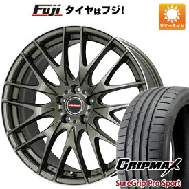 【新品国産5穴114.3車】 夏タイヤ ホイール4本セット 245/45R19 グリップマックス シュアグリップ PRO SPORTS BSW（限定） ビッグウエイ レイシーン プラバ9M 19インチ(送料無料)