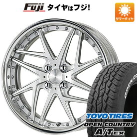 【新品】ライズ/ロッキー（ガソリン） 夏タイヤ ホイール4本セット 195/65R16 トーヨー オープンカントリー A/T EX ワーク リザルタード メッシュ2 16インチ(送料無料)