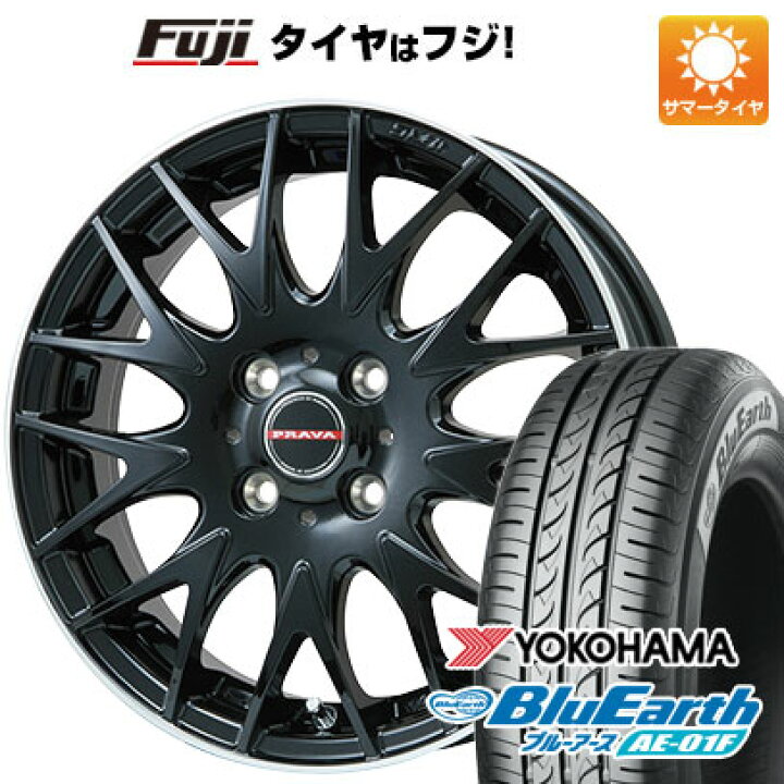 楽天市場】【新品国産車用5穴100】 夏タイヤ ホイール4本セット 195 