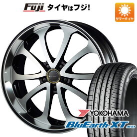 【新品国産5穴114.3車】 夏タイヤ ホイール4本セット 225/55R19 ヨコハマ ブルーアース XT AE61 エムズスピード ジュノウ バベル 19インチ(送料無料)