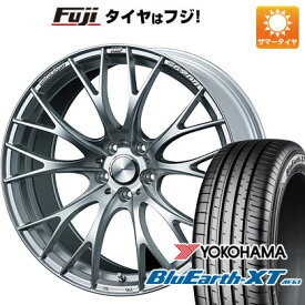 【新品国産5穴114.3車】 夏タイヤ ホイール4本セット 255/45R20 ヨコハマ ブルーアース XT AE61 ウェッズ ウェッズスポーツ SA-20R 20インチ(送料無料)