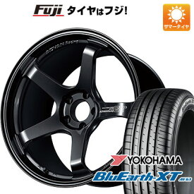 【新品国産5穴114.3車】 夏タイヤ ホイール4本セット 225/50R18 ヨコハマ ブルーアース XT AE61 ヨコハマ アドバンレーシング GT ビヨンド 18インチ(送料無料)