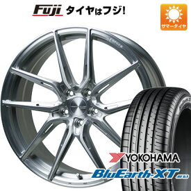 【新品国産5穴114.3車】 夏タイヤ ホイール4本セット 255/45R20 ヨコハマ ブルーアース XT AE61 ホットスタッフ トラフィックスターフォージド TSF-02 20インチ(送料無料)