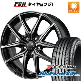 【新品国産5穴114.3車】 夏タイヤ ホイール4本セット 225/60R17 ヨコハマ ブルーアース XT AE61 トピー セレブロ FT05 17インチ(送料無料)