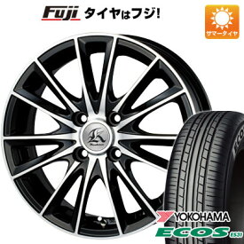 【新品 軽自動車】N-BOX タント スペーシア 夏タイヤ ホイール4本セット 165/55R15 ヨコハマ エコス ES31 テクノピア カシーナ FV-7 15インチ(送料無料)