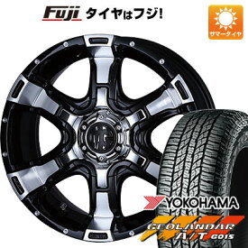 【新品国産6穴139.7車】 夏タイヤ ホイール4本セット 285/70R17 ヨコハマ ジオランダー A/T G015 OWL/RBL クリムソン マーテルギア(MG) ヴァンパイア 17インチ(送料無料)