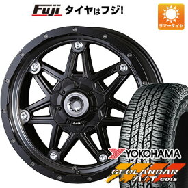 【新品国産6穴139.7車】 夏タイヤ ホイール4本セット 235/85R16 ヨコハマ ジオランダー A/T G015 OWL/RBL クリムソン マーテルギア(MG) ライカン 16インチ(送料無料)