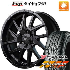 【新品国産6穴139.7車】 夏タイヤ ホイール4本セット 265/50R20 ヨコハマ ジオランダー A/T G015 RBL MID ナイトロパワー デリンジャー 20インチ(送料無料)