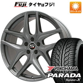 【新品】輸入車用 ベンツGLA（H247）/GLB（X247） 夏タイヤ ホイール4本セット 235/55R18 ヨコハマ PARADA Spec-X MSW by OZ Racing MSW 40(グロスガンメタル) 18インチ(送料無料)