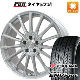 【新品国産5穴114.3車】 夏タイヤ ホイール4本セット 225/40R19 ヨコハマ エイビッド エンビガーS321 レアマイスター LM-S FS15 (シルバーポリッシュ) 19インチ(送料無料)