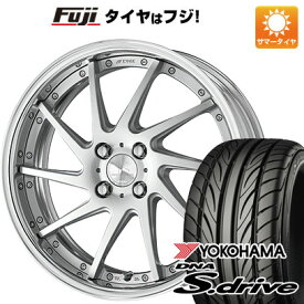 【新品 軽自動車】 夏タイヤ ホイール4本セット 165/40R17 ヨコハマ DNA Sドライブ ワーク リザルタード スポークTT 17インチ(送料無料)