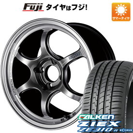 【新品国産4穴100車】 夏タイヤ ホイール4本セット 175/65R15 ファルケン ジークス ZE310R エコラン（限定） ヨコハマ アドバンレーシング RG-DII 15インチ(送料無料)