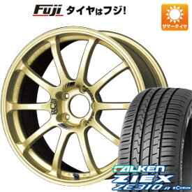 【新品国産5穴114.3車】 夏タイヤ ホイール4本セット 225/45R18 ファルケン ジークス ZE310R エコラン（限定） ヨコハマ アドバンレーシング RCIII 18インチ(送料無料)