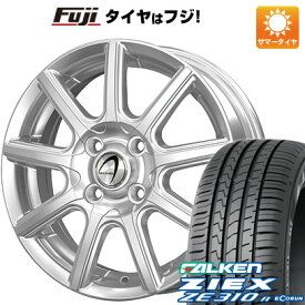 【新品】シエンタ 2015-22 夏タイヤ ホイール4本セット 185/60R15 ファルケン ジークス ZE310R エコラン（限定） テクノピア アルテミス NS9 15インチ(送料無料)