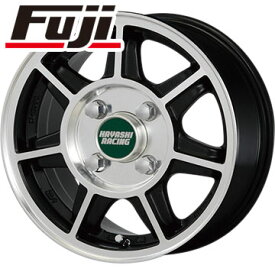 【新品 軽自動車】軽トラ 軽バン 夏タイヤ ホイール4本セット 145/80R12 ブリヂストン エコピア R710 80/78N(限定) ハヤシレーシング ハヤシストリート タイプSF 12インチ(送料無料)