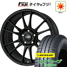 【新品国産車用5穴100】 夏タイヤ ホイール4本セット 215/45R17 ダンロップ エナセーブ EC204 OZ ウルトラレッジェーラ 7.5J 17インチ(送料無料)